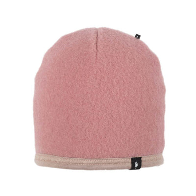 MERINO FLEECE KIDS BEANIE - shadow rose