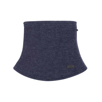 MERINO FLEECE NECK WARMER - dark blue