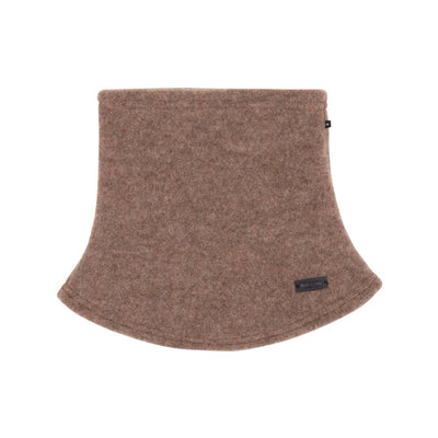 MERINO FLEECE NECK WARMER - walnut