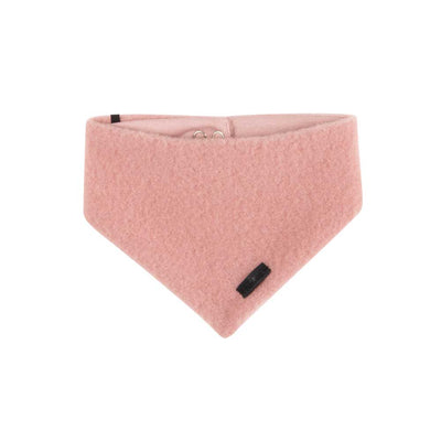 Merino Fleece Bandana Scarf - dusty rose