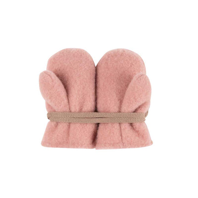 BABY MERINO FLEECE FÄUSTLINGE - lavendelrosa