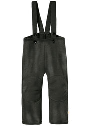 BOILED WOOL TROUSERS - anthrazit