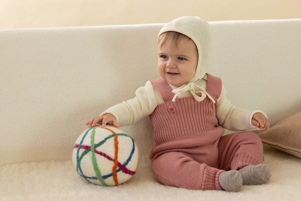 Knitted Bonnet - natural