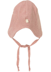 Children's Boiled Wool Hat - rose