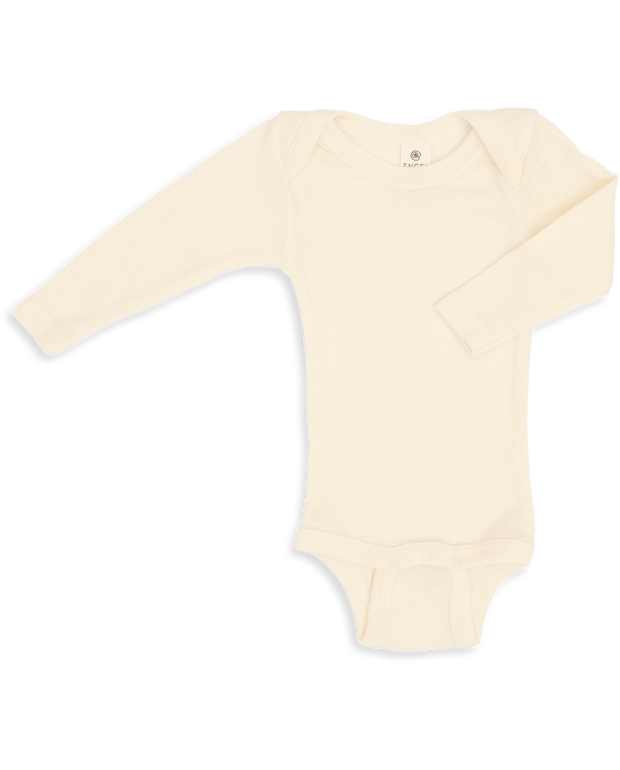 Baby Long-sleeve Bodysuit - Natural