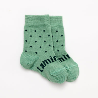 Merino Crew Socks - Apple