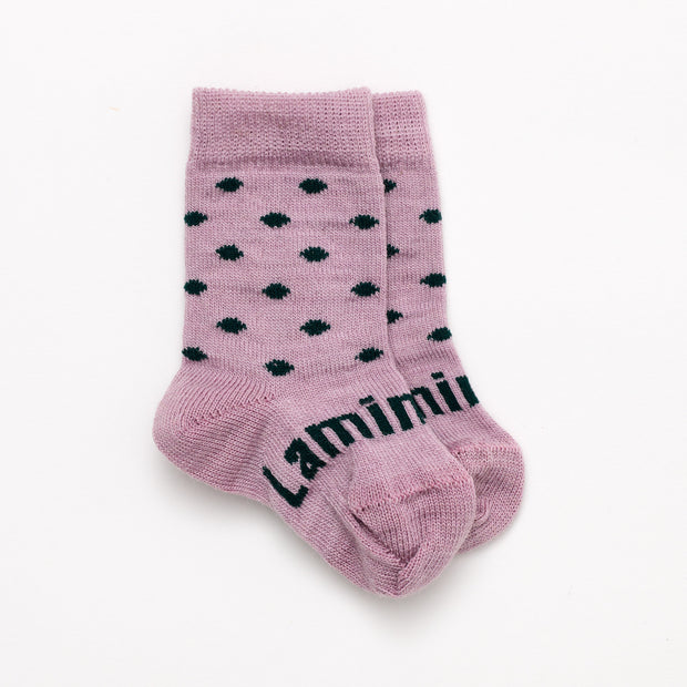 Merino Crew Socks - Thistle