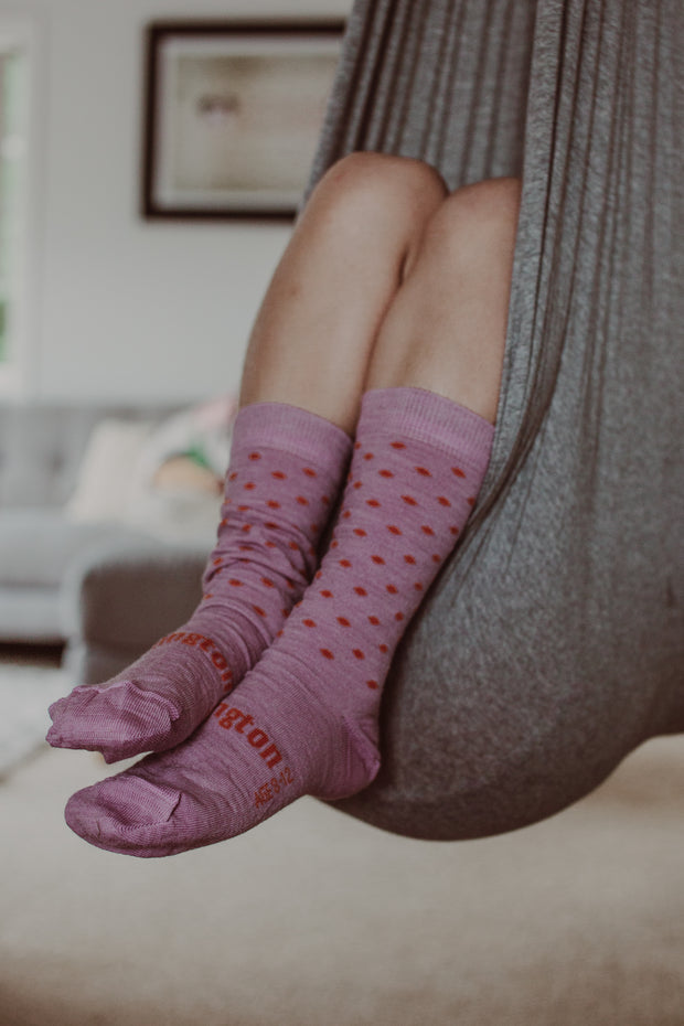 MERINO CREW SOCKS - Tallulah