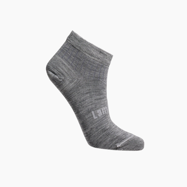 Merino Women Ankle Socks - Essential Gray