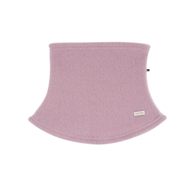 MERINO FLEECE NECK WARMER - lavender pink