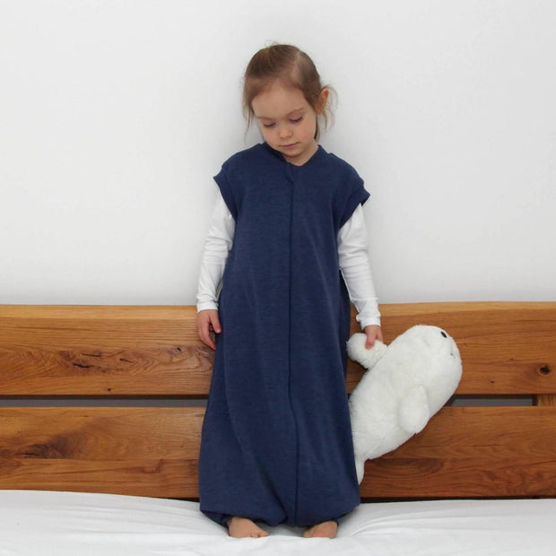 woolino schlafsack mit füßen 2-LAYER MERINO WOOL SLEEP SACK WITH FEET – Baby in Merino